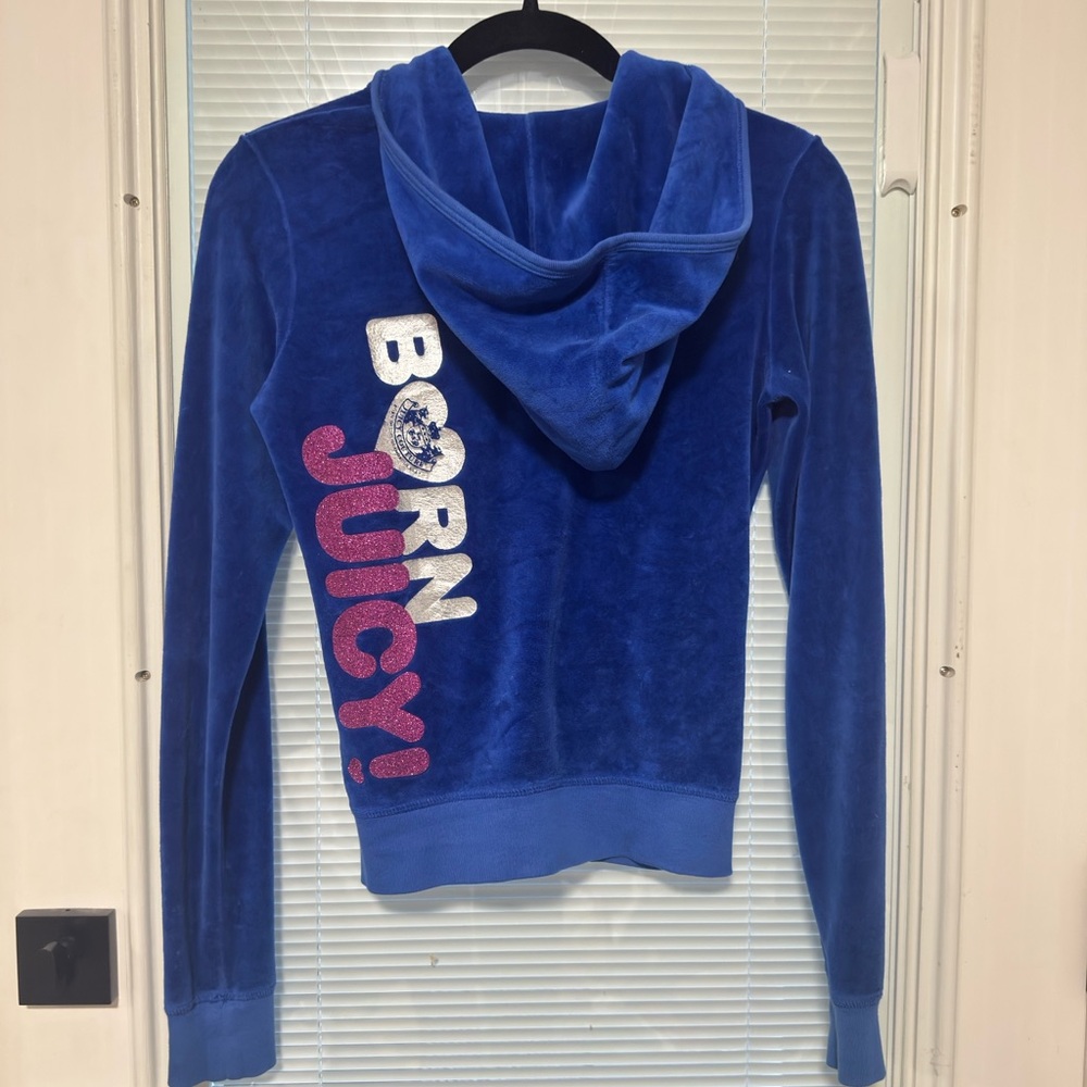 Juicy Couture “Born Juicy” Zip up
